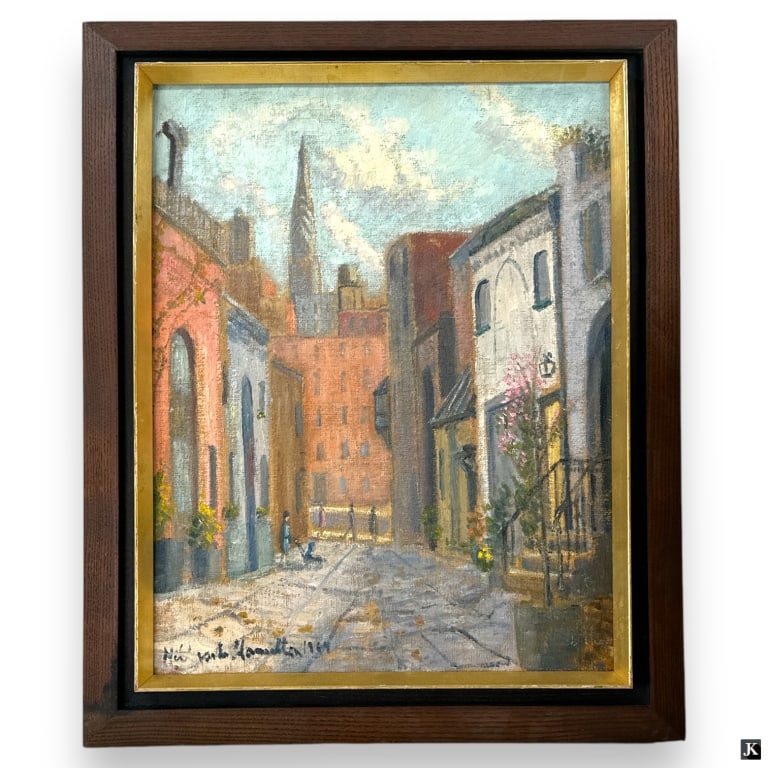 Hildegarde Hamilton Post Impressionist Oil/Canvas (1 of 6)