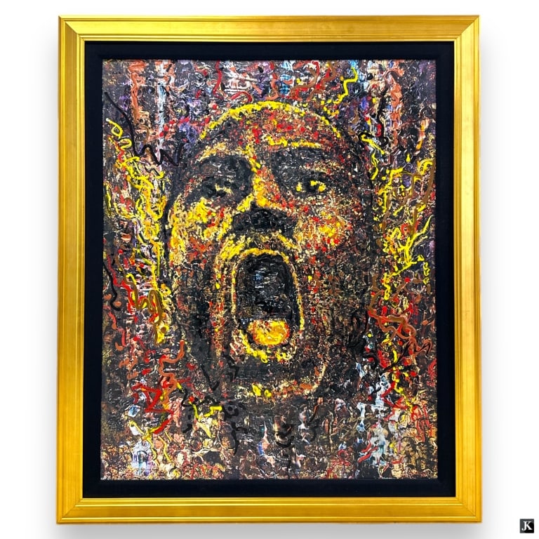 Giovanni DeCunto Mixed Media "Michael Jordan" (1 of 5)