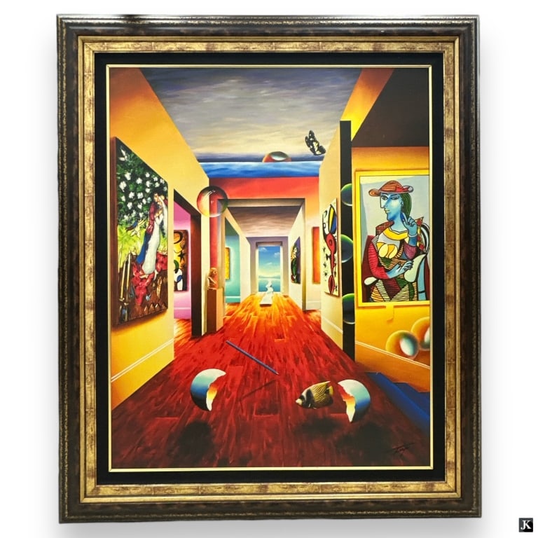 Ferjo Giclee on Canvas "Therese & Three Candles" (1 of 6)