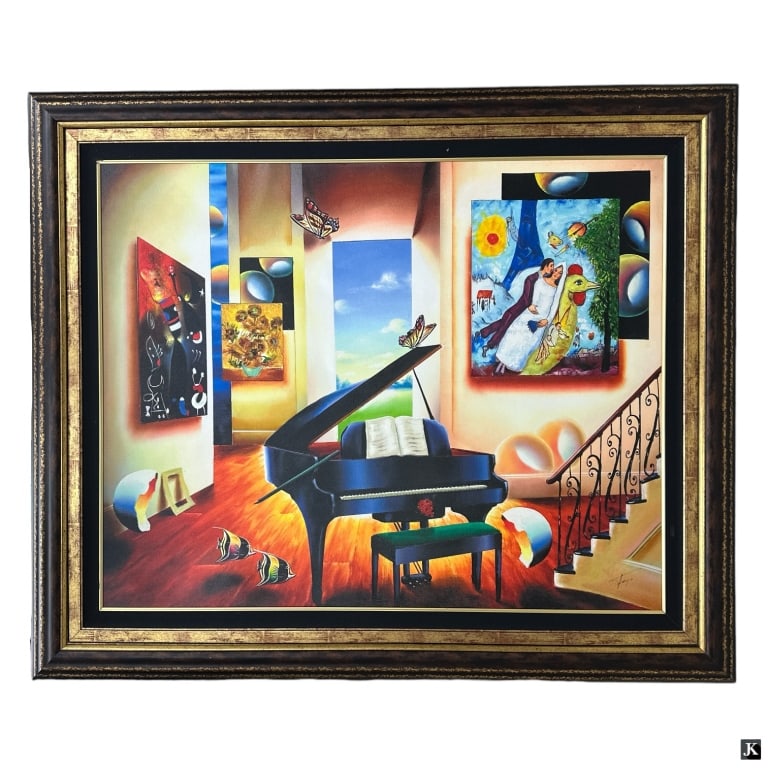 Ferjo Giclee on Canvas "Lover's Song" (1 of 7)