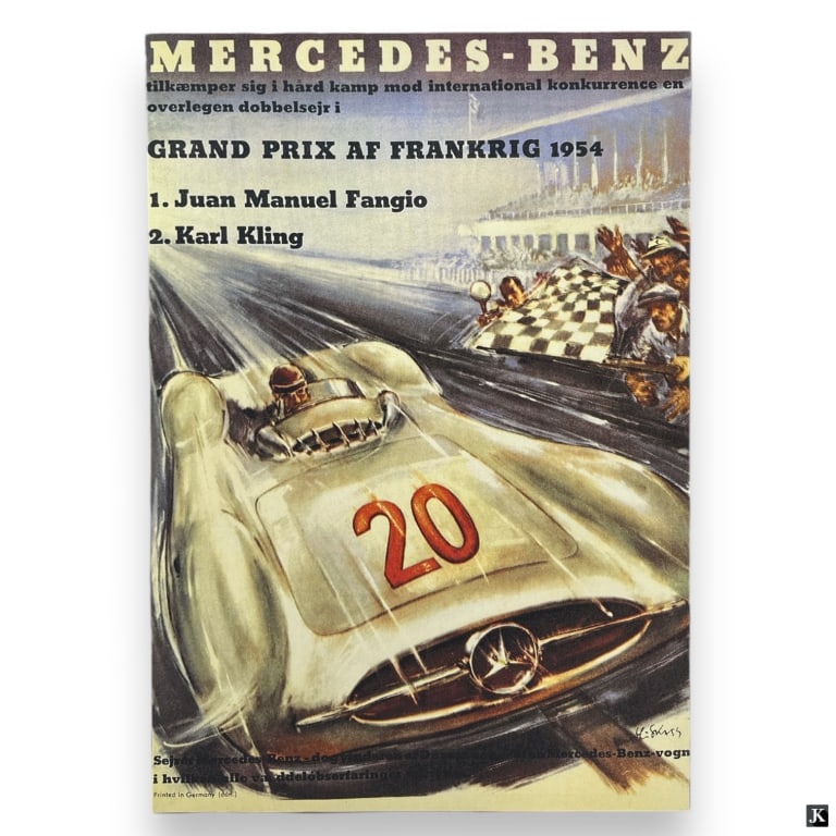 Mercedes Benz Grand Prix 1954 Canvas Print (1 of 5)