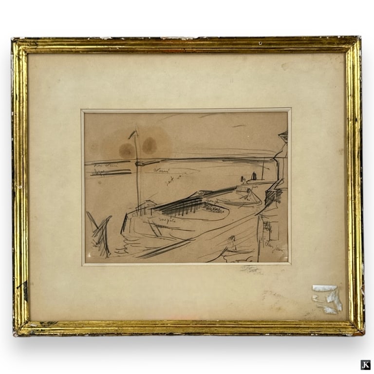 Emile Othon Friesz (FRANCE 1879-1949) Pencil Work (1 of 4)