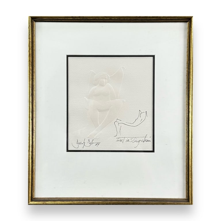 Paul Suttman (American, 1933-1993) Embossed Paper (1 of 4)