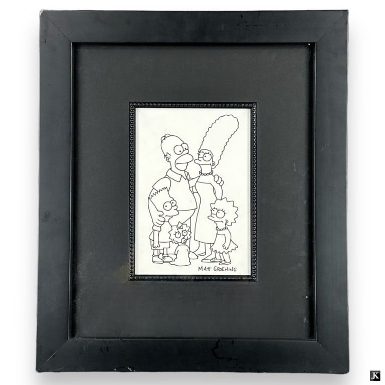 Matt Groening (USA B1954) The Simpsons Ink Work (1 of 4)