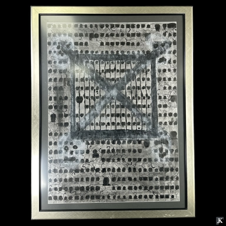 Framed Newspaper Art Work Tina Amarena (NY) (1 of 5)