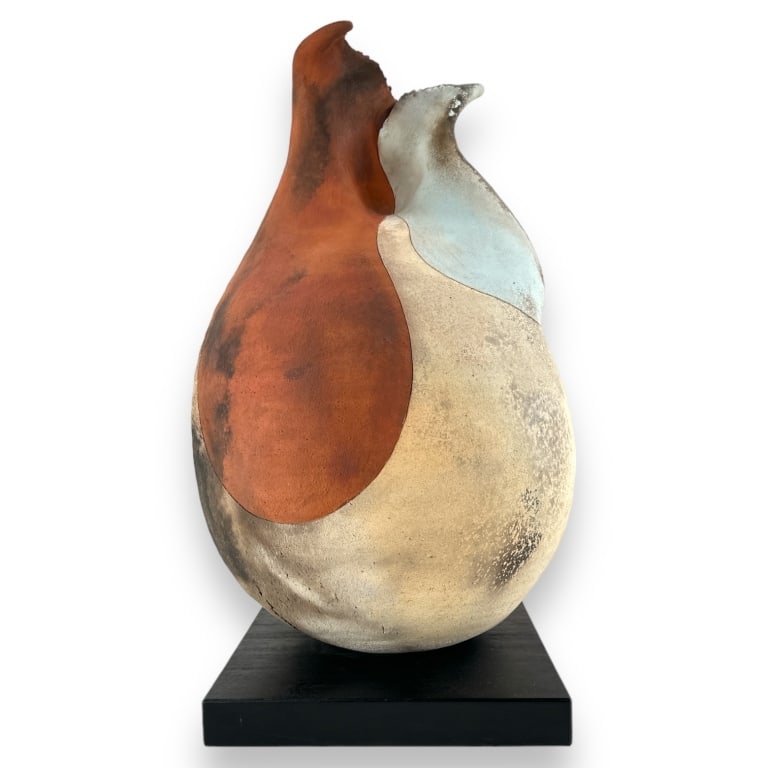 Rhoda Hepner (USA 20th C) Large Abstract Ceramic S (1 of 4)