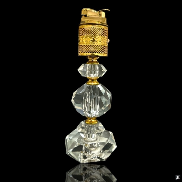 Baccarat Style Crystal Table Lighter (1 of 3)