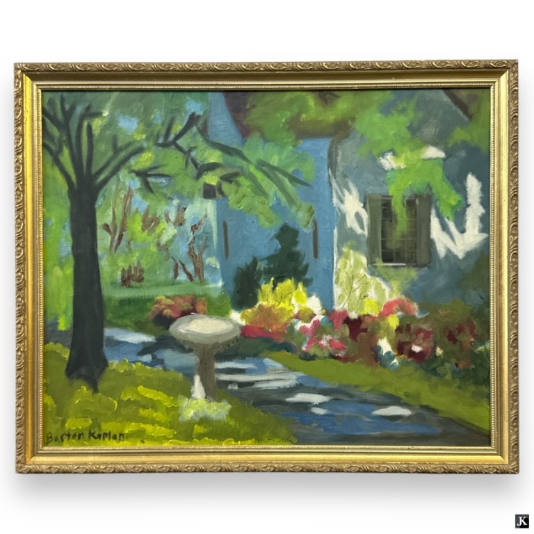 Barton Kaplan Landscape Oil Painting On Canvas (1 of 4)
