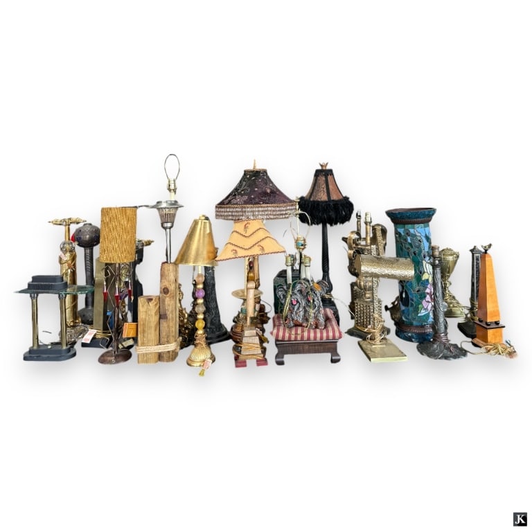 Huge Collection Of Various Desk & Table Lamps (1 of 4)