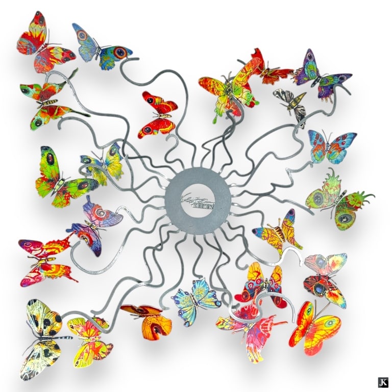 David Gerstein Butterflies Forever Bowl Sculpture (1 of 3)