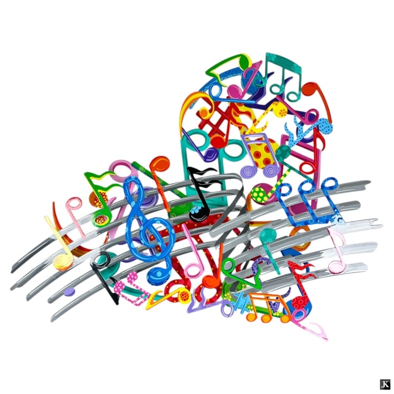 Tal Mindel For Tzuki Installation "Musical Heart" (1 of 3)