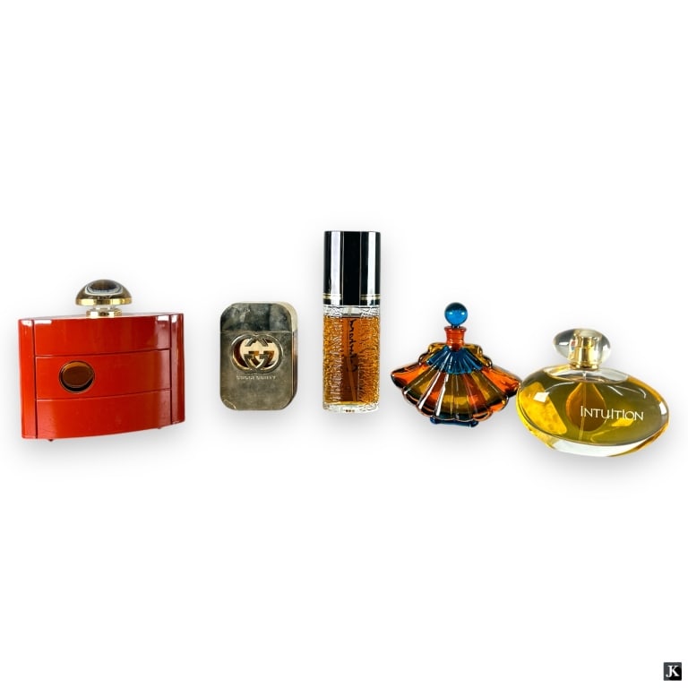 Lot Of 5 Designer Perfume Bottles (1 of 3)