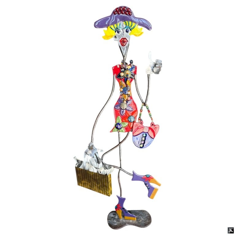 Katherine Hogan (USA 20th/21st) Mixed Media Sculpt (1 of 3)