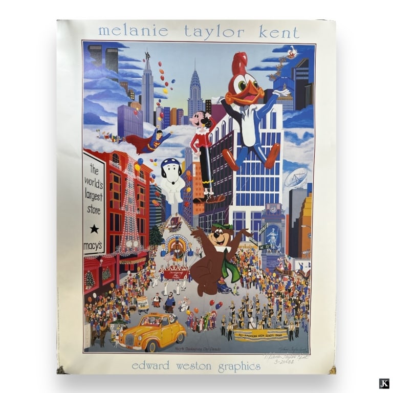 Melanie Taylor Kent (USA 21st) Signed Macy's Poste (1 of 3)