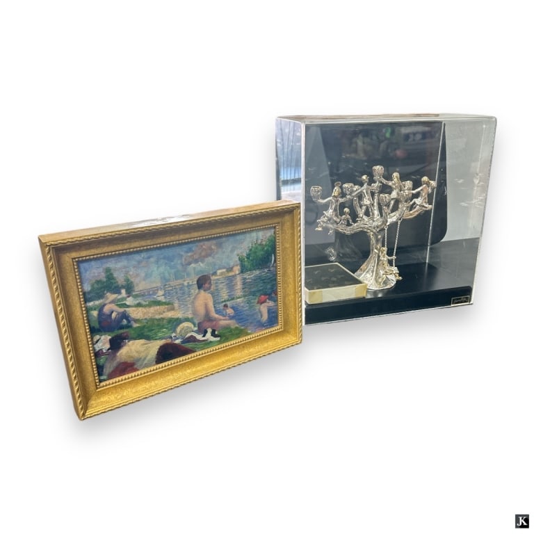 Box Lot Of Various Art Print Items And More (1 of 3)