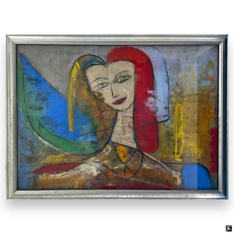 Jamali, Pakistani/American (b 1944) Tempera (1 of 8)