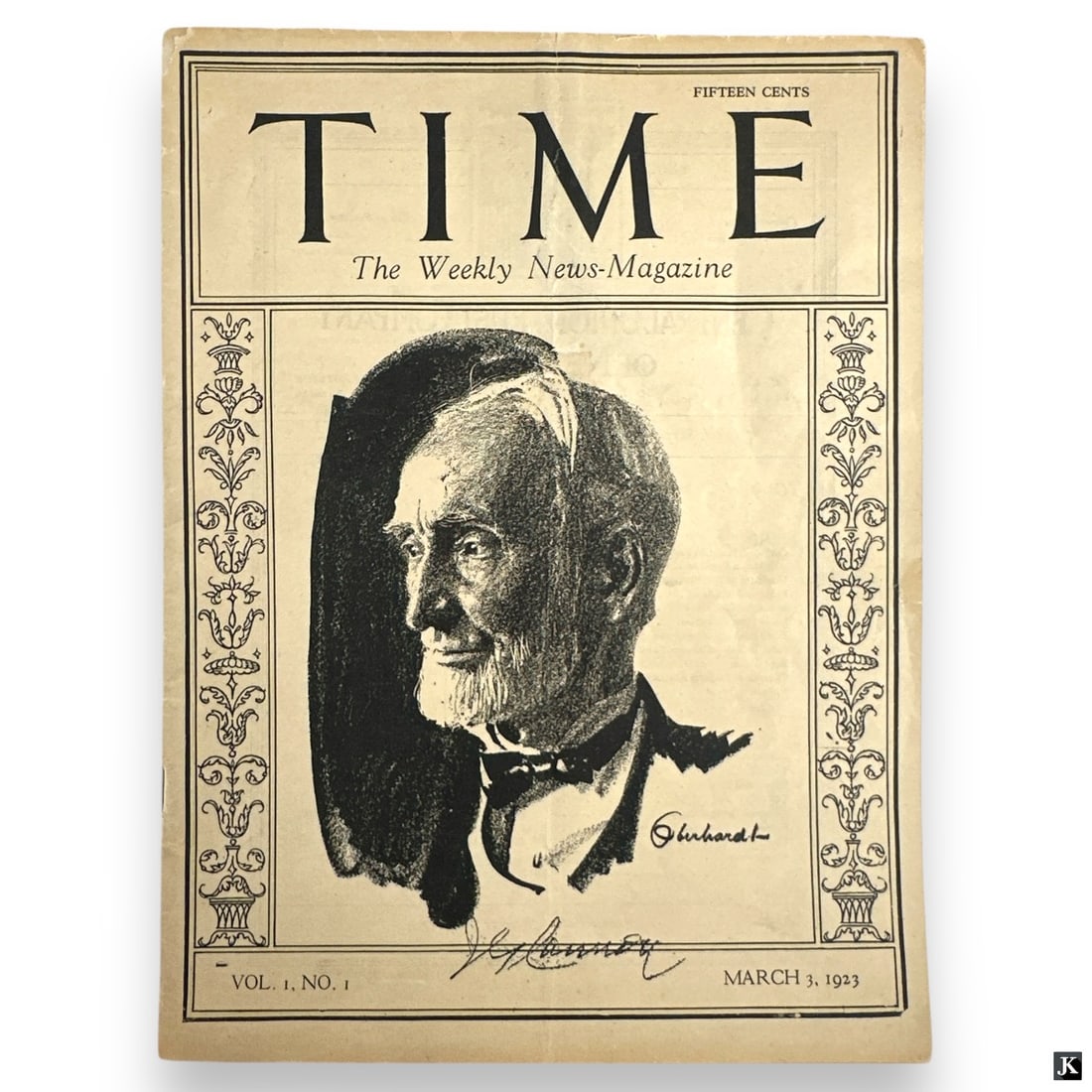 Time Magazine 1923 Vol 1, No 1: Time Magazine 1923 Vol 1, No 1. . Toning or in good condition.