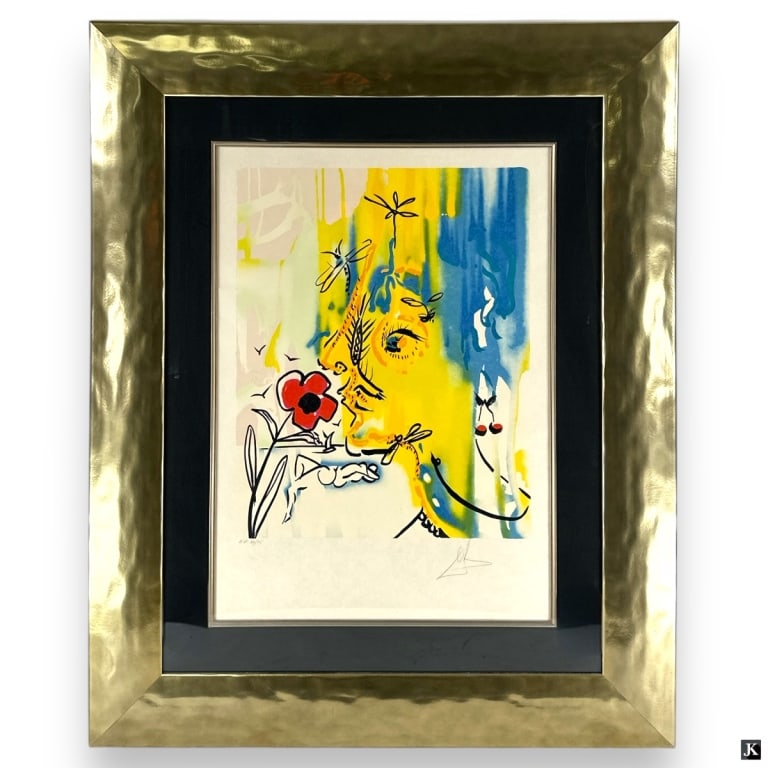 Dali Color Lithograph "Vanishing Face, 1980" (1 of 6)