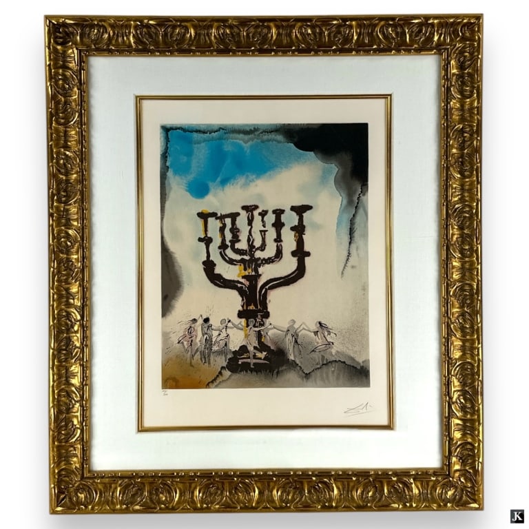 Dali Color Lithograph "Orah Horah, 1968" (1 of 5)