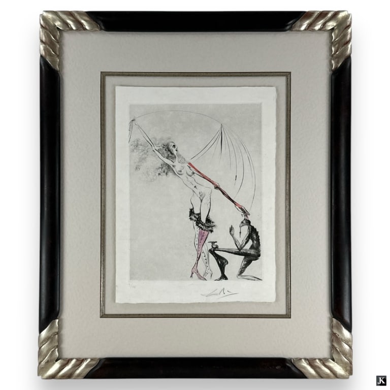 Dali Color Lithograph “La Botte Violette” (1 of 5)