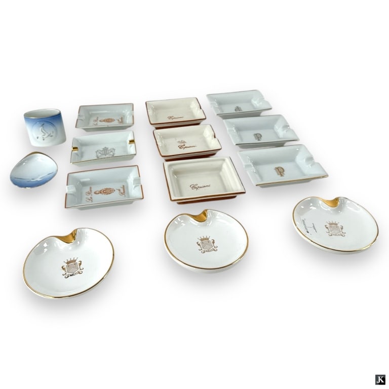 Collection of Vintage Hotel Ashtrays (1 of 4)