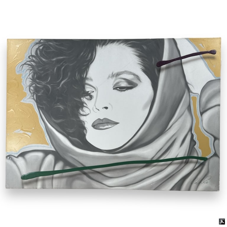 Jim Ceravalo (USA B1953) Large Oil On Canvas (1 of 6)