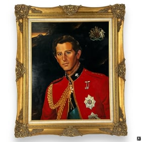 Ralph Wolfe Cowan O/B Portrait of King Charles