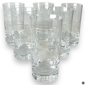 6 Arik Levy for Baccarat Horizon Highball Glasses