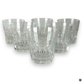Baccarat Crystal Harcourt Old Fashioned Glass Set