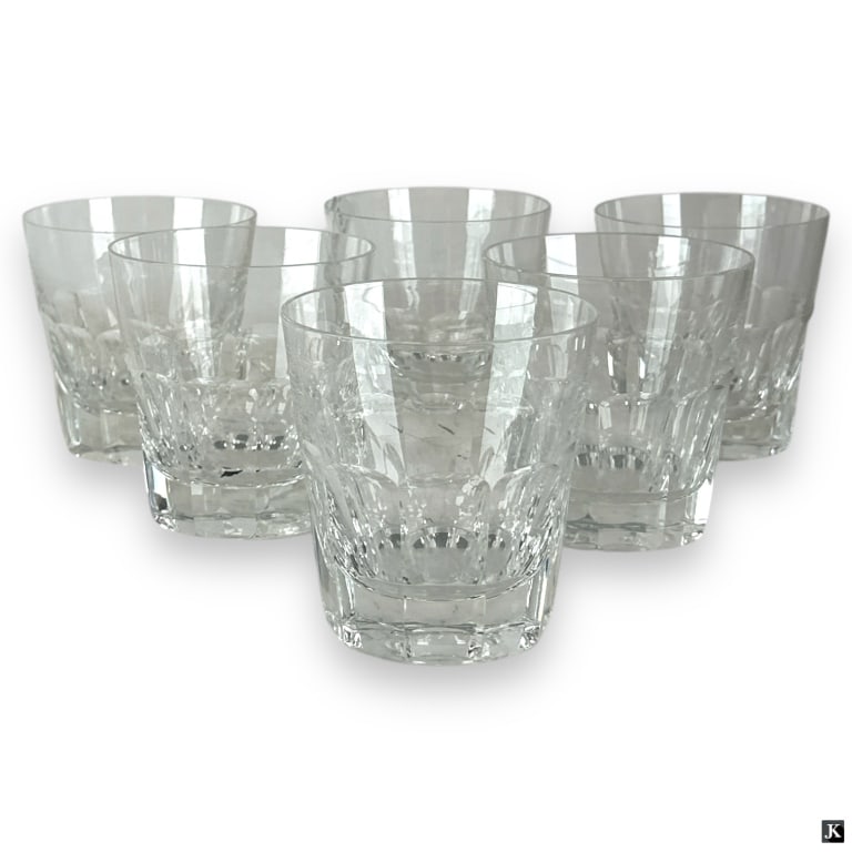 Baccarat Crystal Harcourt Old Fashioned Glass Set (1 of 2)