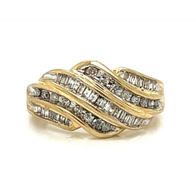 10K Yellow Gold 1.00 Ct. Diamond Ring