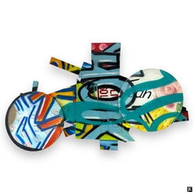 Crash Mixed Media Assemblage c. 1980's