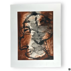 Rolph Scarlett Watercolor/Paper "Untitled"