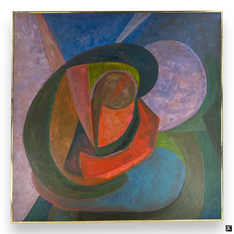 Pedro Coronel Oil on Canvas, Untitled 1982 (1 of 4)