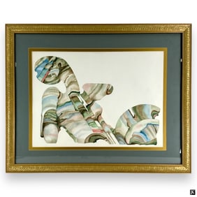 Gennady Troshkov Color Lithograph "Nude"