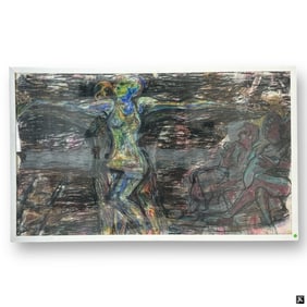 Veronica Nika Bella Mixed Media Dance in St Tropez