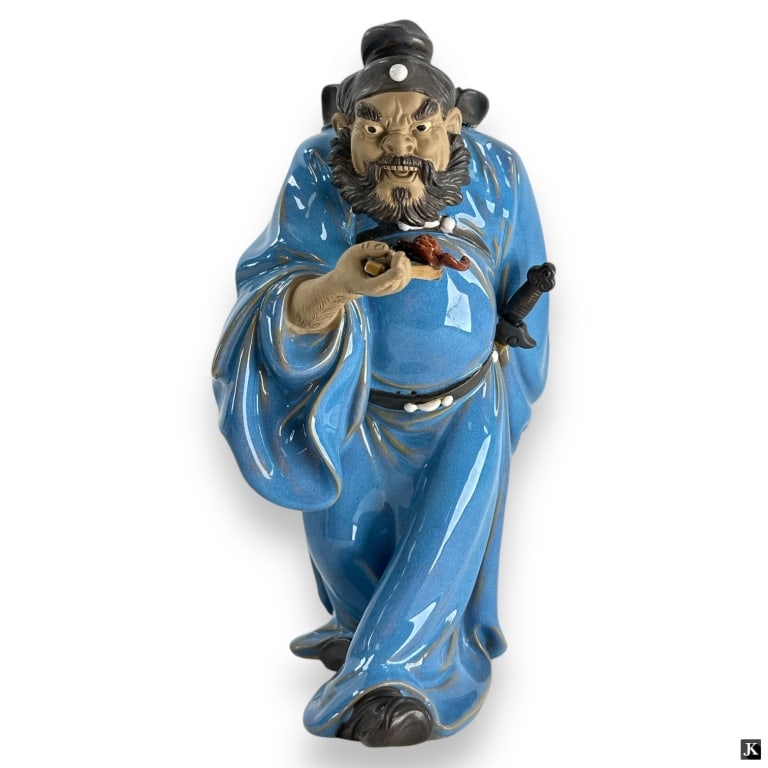 Vintage Chinese Mudman Shiwan Figure (1 of 5)