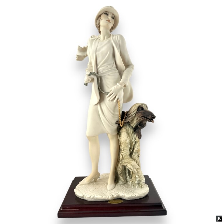 Giuseppe Armani - TERESA - 0451F: Sculpture by Giuseppe Armani, titled “TERESA”, Reference # 0451F. Figurine is in perfect condition, "F" Finish, attached to wooden base. Impress artist signature. Marked made in Italy. Flo