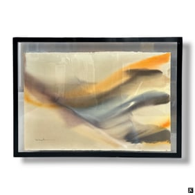 Don Mingolla Large Framed Watercolor