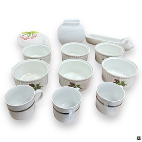 12 Pc Lot of Assorted Porcelain Tablewares