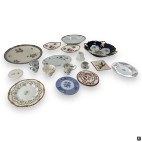 17 Piece Lot Assorted Porcelain Tablewares