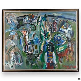 Rimas Zigmas Biciunas Oil on Canvas