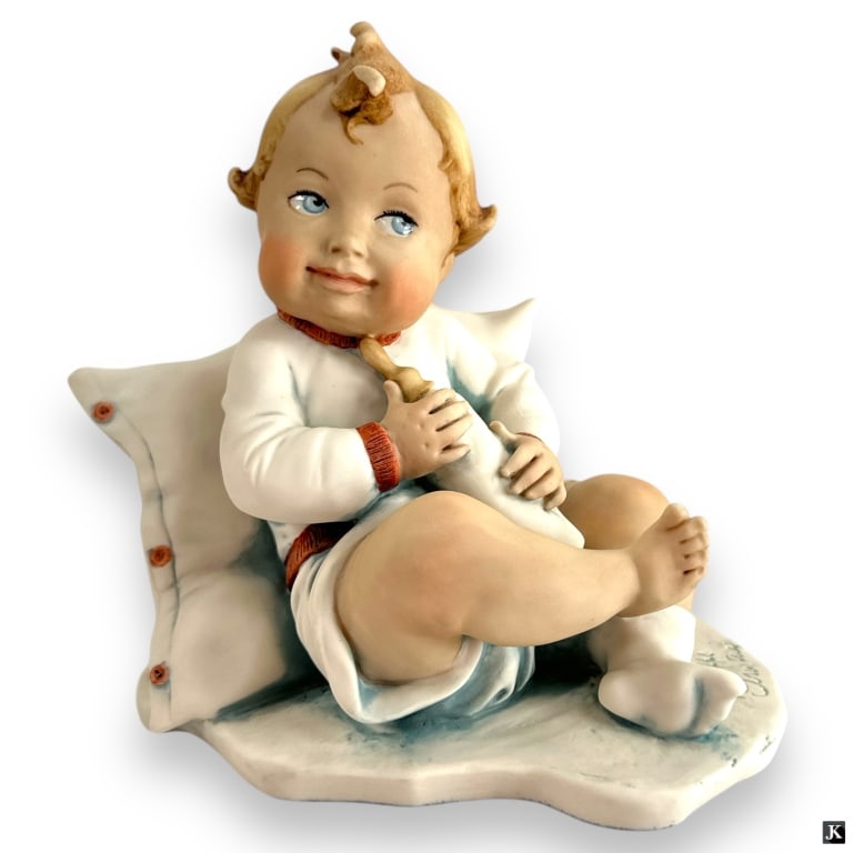 Giuseppe Armani - SWEET MILK – 1674C: Sculpture by Giuseppe Armani, titled “SWEET MILK” Reference # 1674C. Figurine is in perfect condition, "C" Finish - matte. Impress artist signature. Marked made in Italy. Florence Sculture