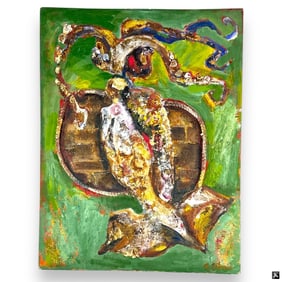 Galina Petrovna BILAN (1951) Russian Oil on Board