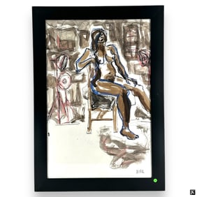 Nikki Bella WWE Mixed Media "Model Art"