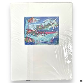 Rolph Scarlett Watercolor "Untitled Abstract"