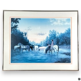 Donald Vann LTD ED "Evening on the Washita"
