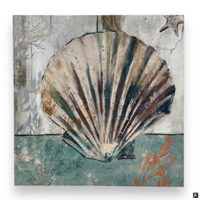 Decorative Oil on Canvas "Shell"