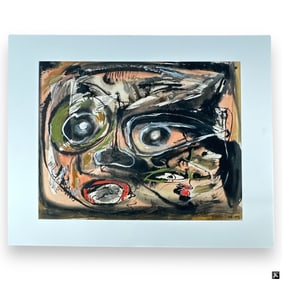 Rolph Scarlett Watercolor on Paper "Untitled"