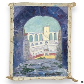 Hildegarde Hamilton, O/C, 2 Sided Unstretched